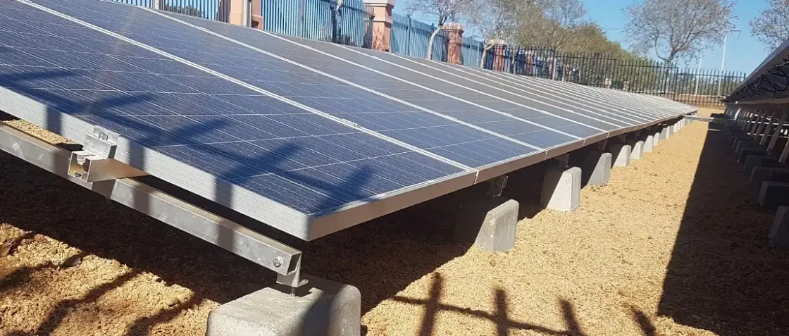 ballast ground mounting
