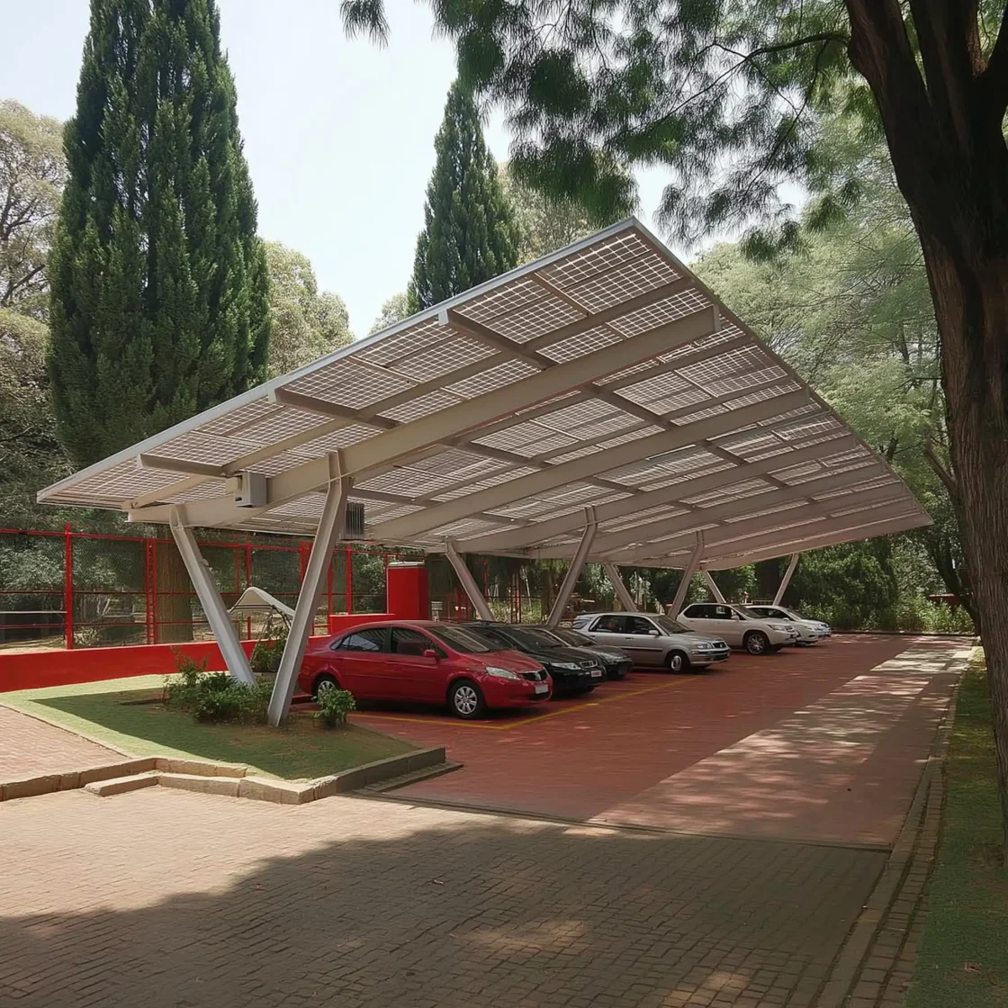 cantilever solar carport