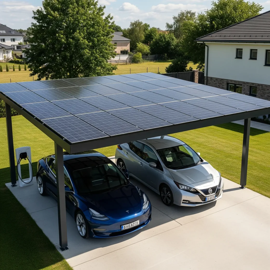 carport solar structure