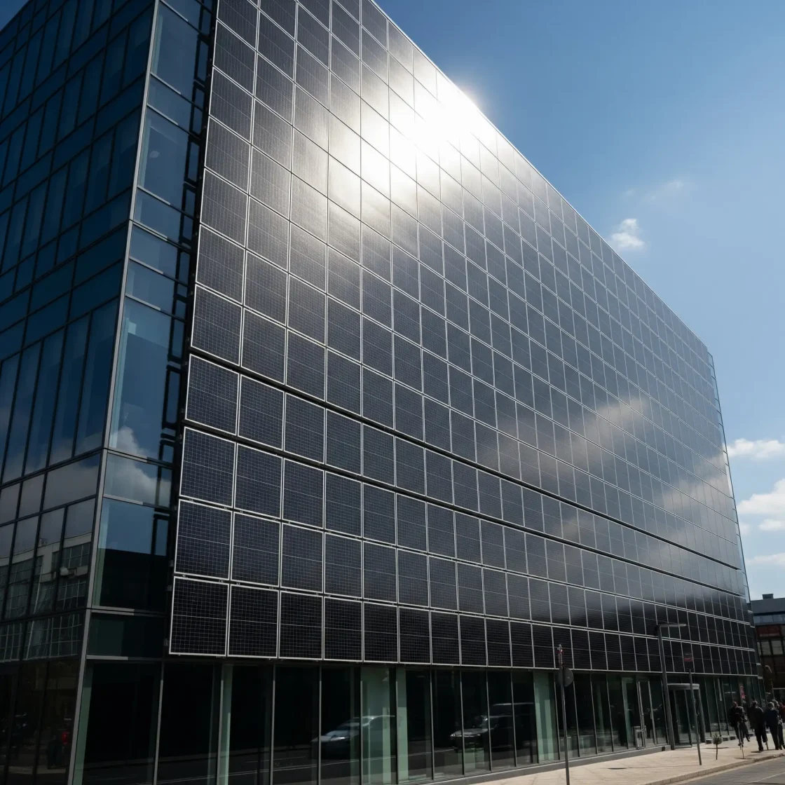 facade solar mounts