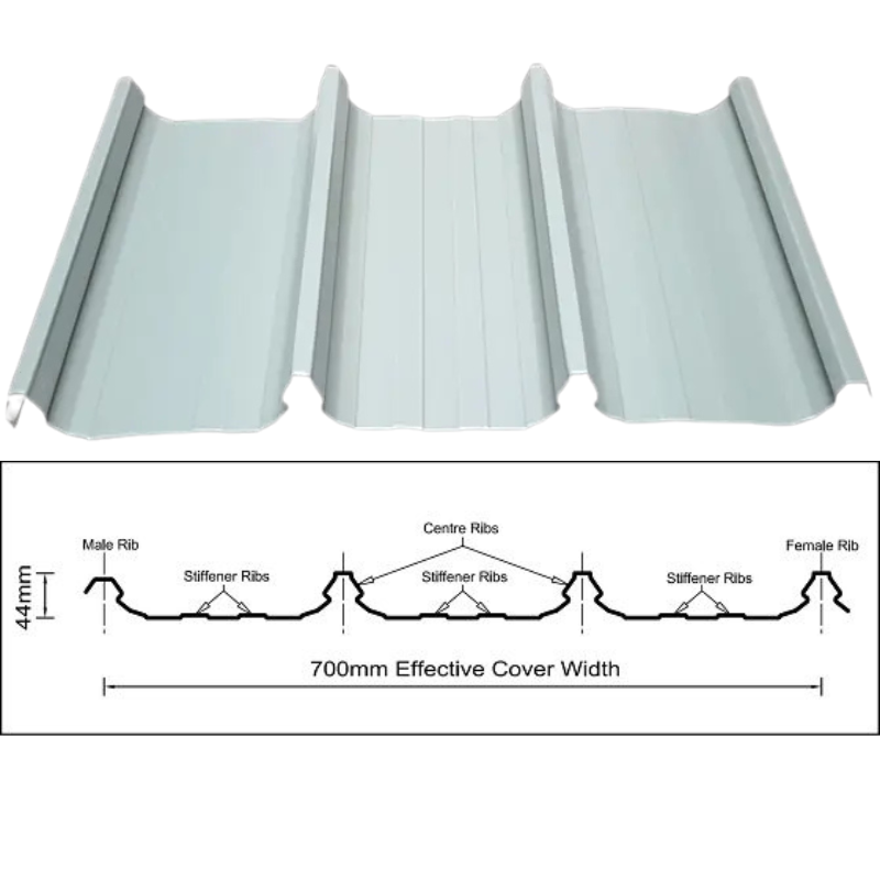 Solar Panel Mounting Brackets - Springlok Roof Sheeting